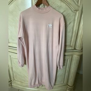 Adidas long sleeve sweatshirt dress